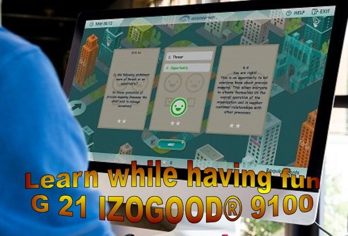 G 21 IZOGOOD 9100 - Decrypt the aerospace quality standard AS9100 while having fun - Online game G 21 IZOGOOD 9100 - Decrypt the aerospace quality standard AS9100 while having fun - Online game